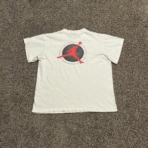 Vintage 90s Nike Air Jordan Flight Club White Tee